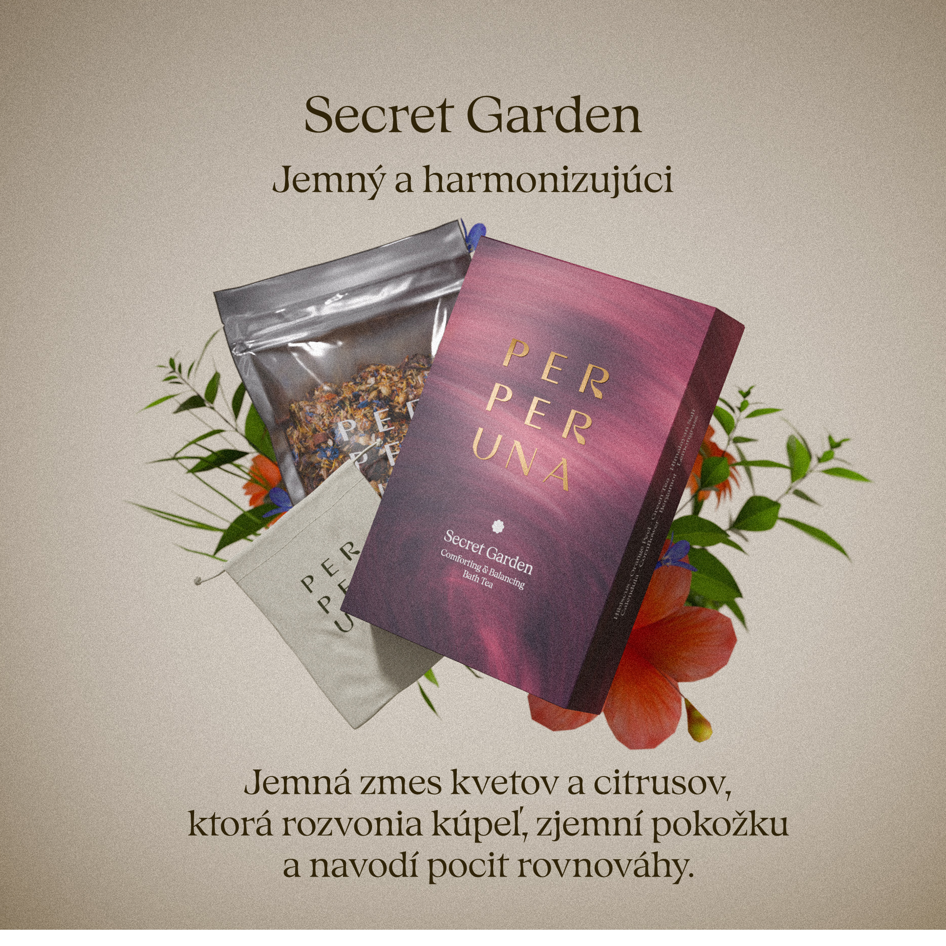 Secret Garden - Čaj do kúpeľa - Rozjasňujúci a harmonizujúci