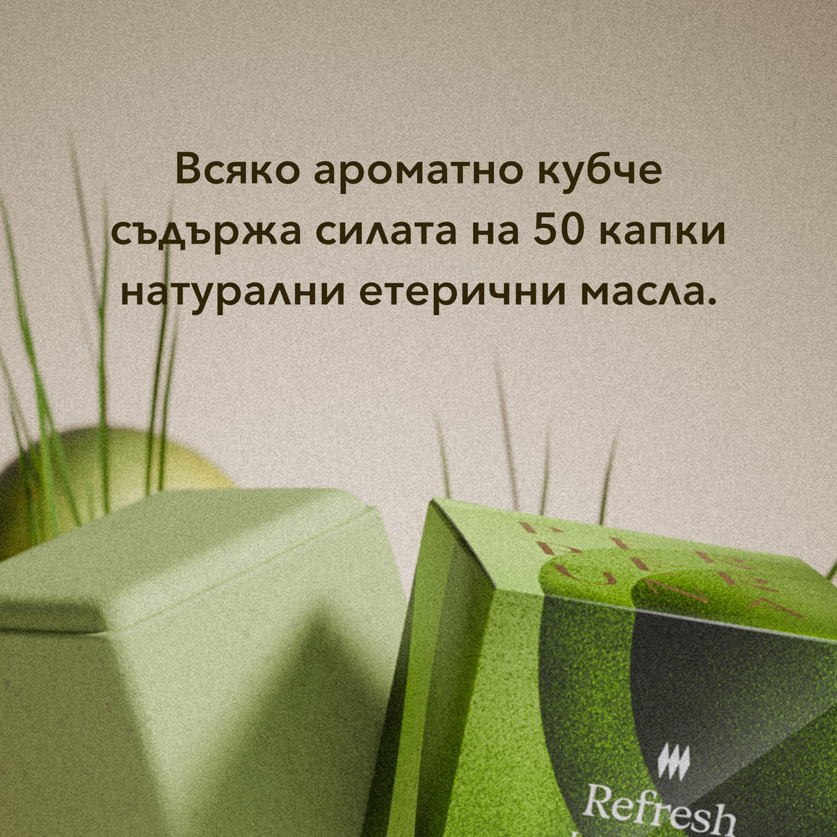 Refresh - Ароматна кубче за душ